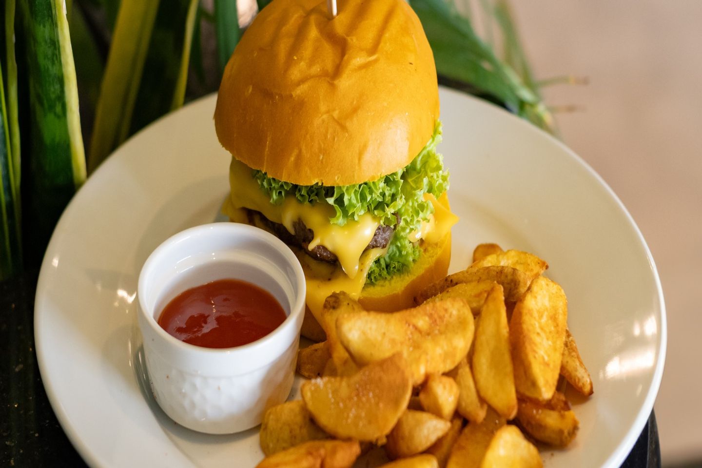 Meat Burger Meal