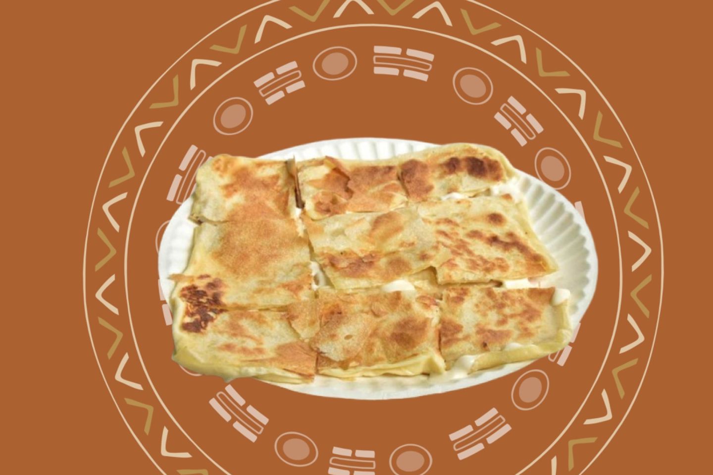 مطبق حلو قشطة و عسل