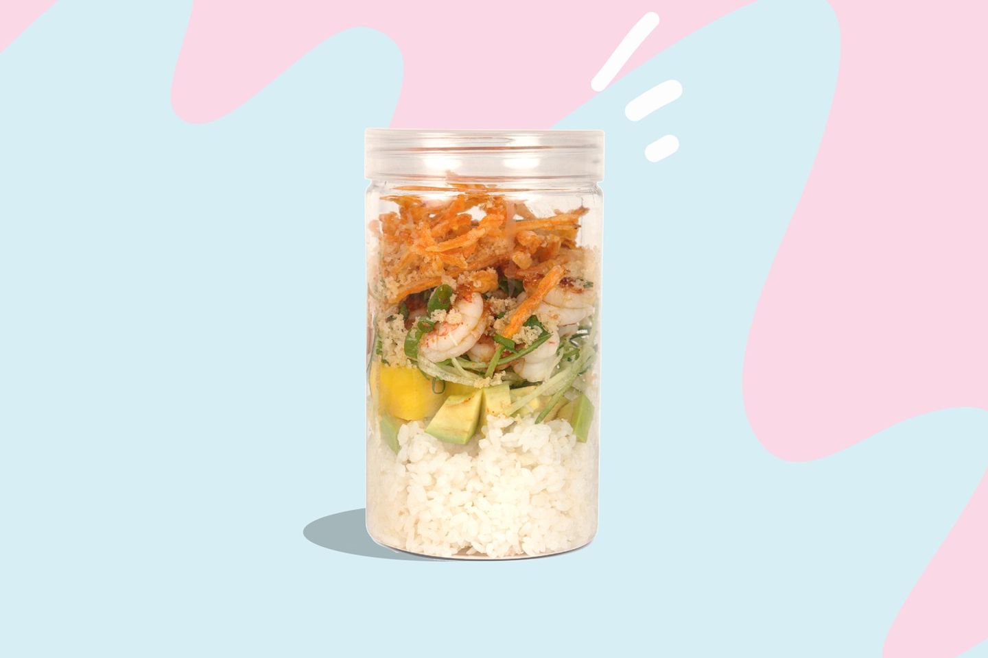 Pom Pom Shrimp Poke