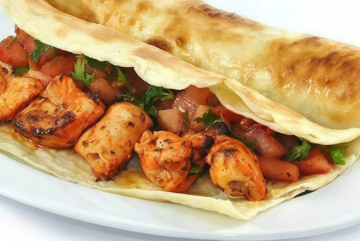 Shish Tawook With Labneh Sandwich