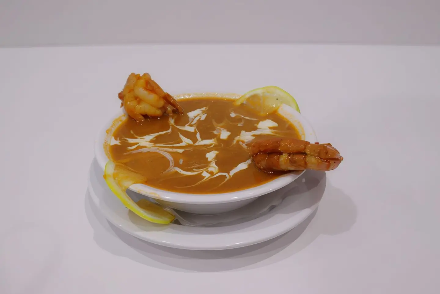 Red Sauce Shrimp Soup