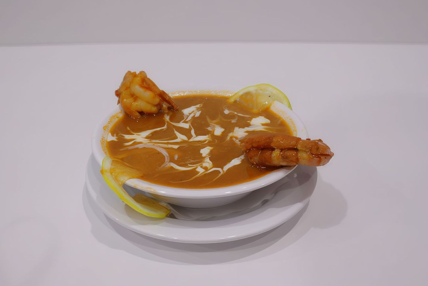 Red Sauce Shrimp Soup