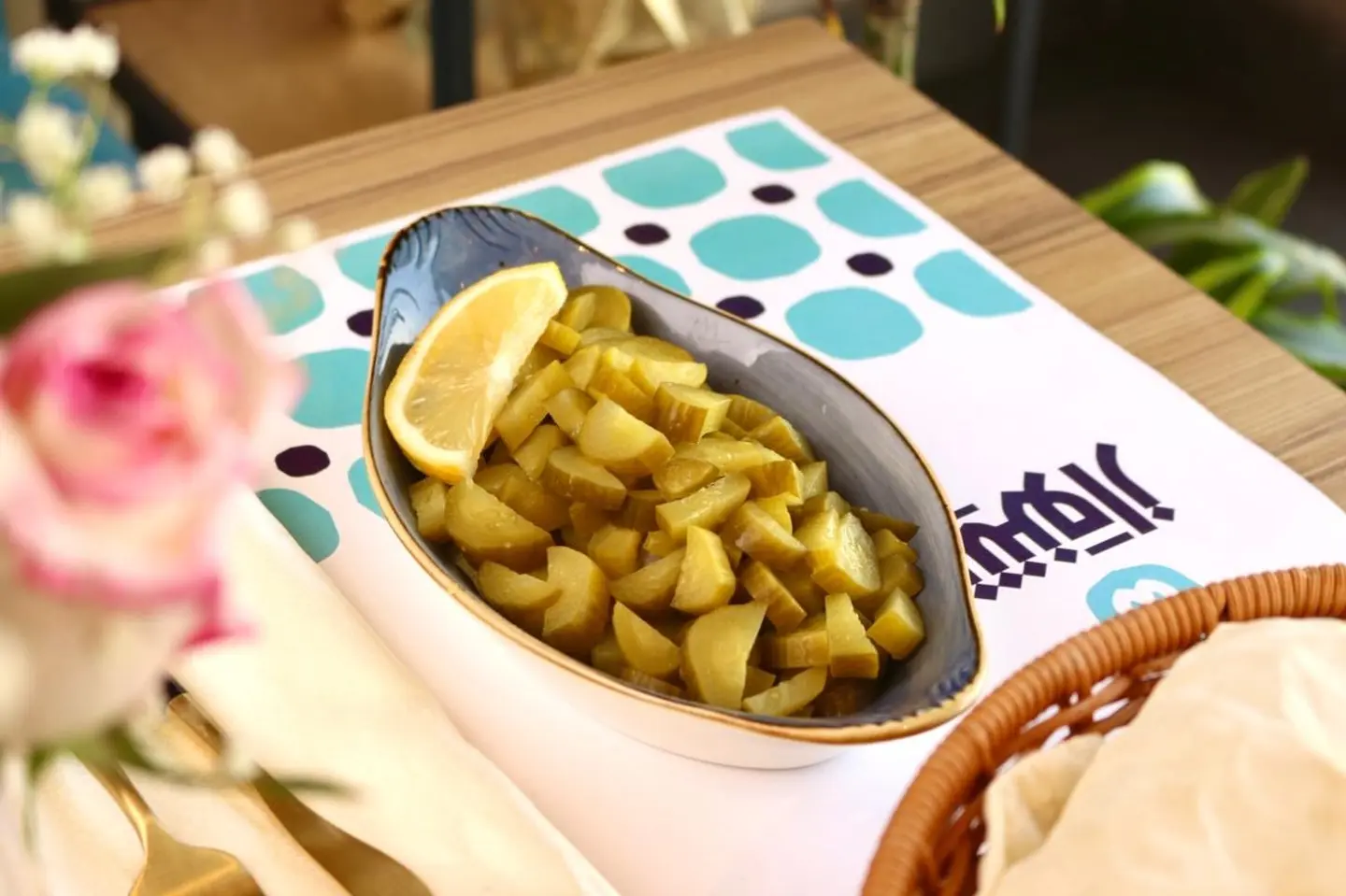 صحن مخلل خيار