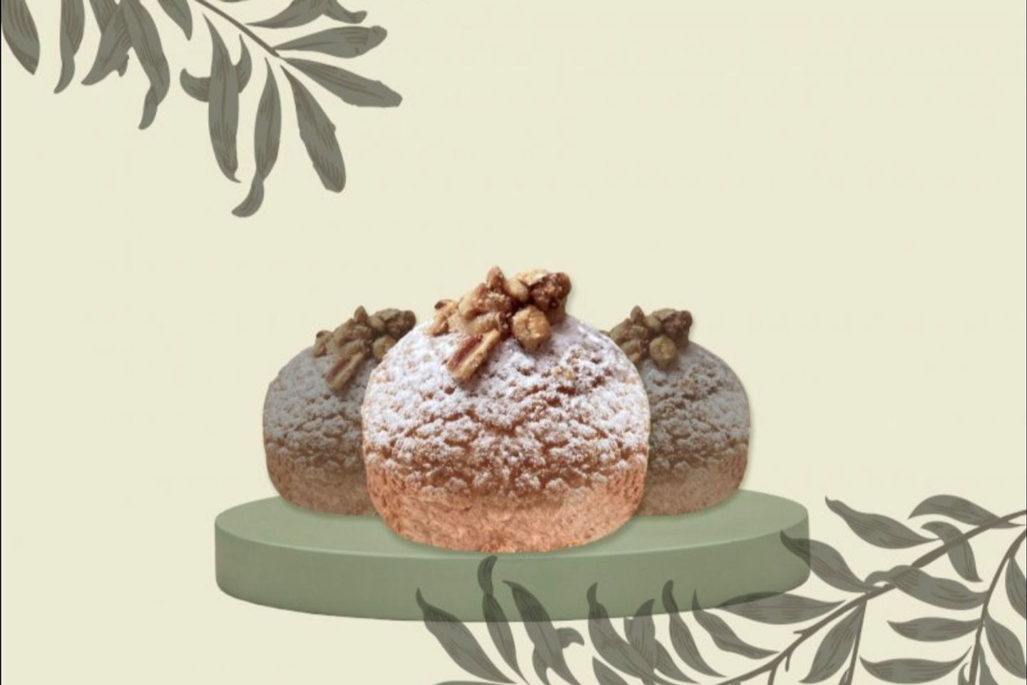 Cream Puffs With Dates