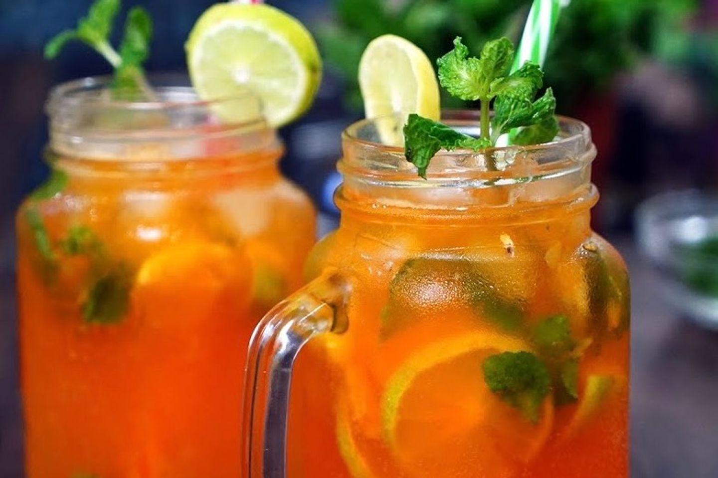 Orange And Mint Mojito