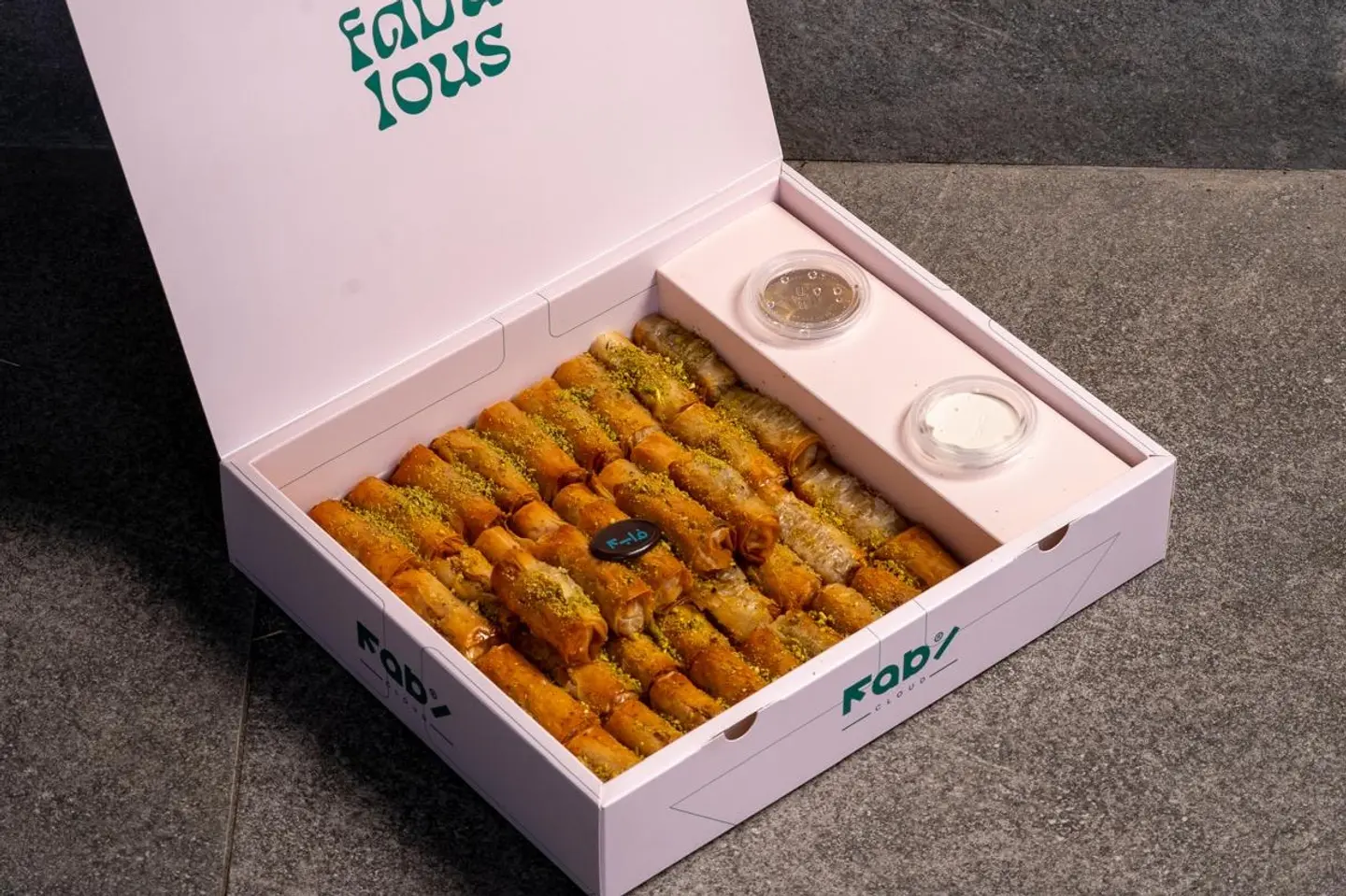 Crispy Basbousa