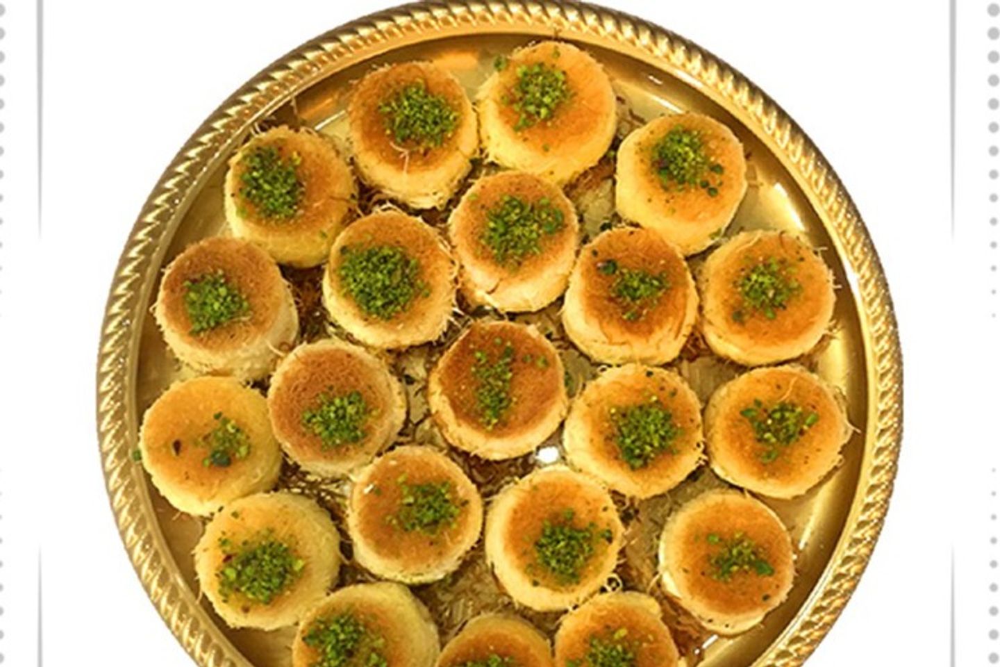 Kunafah With Kap Cream