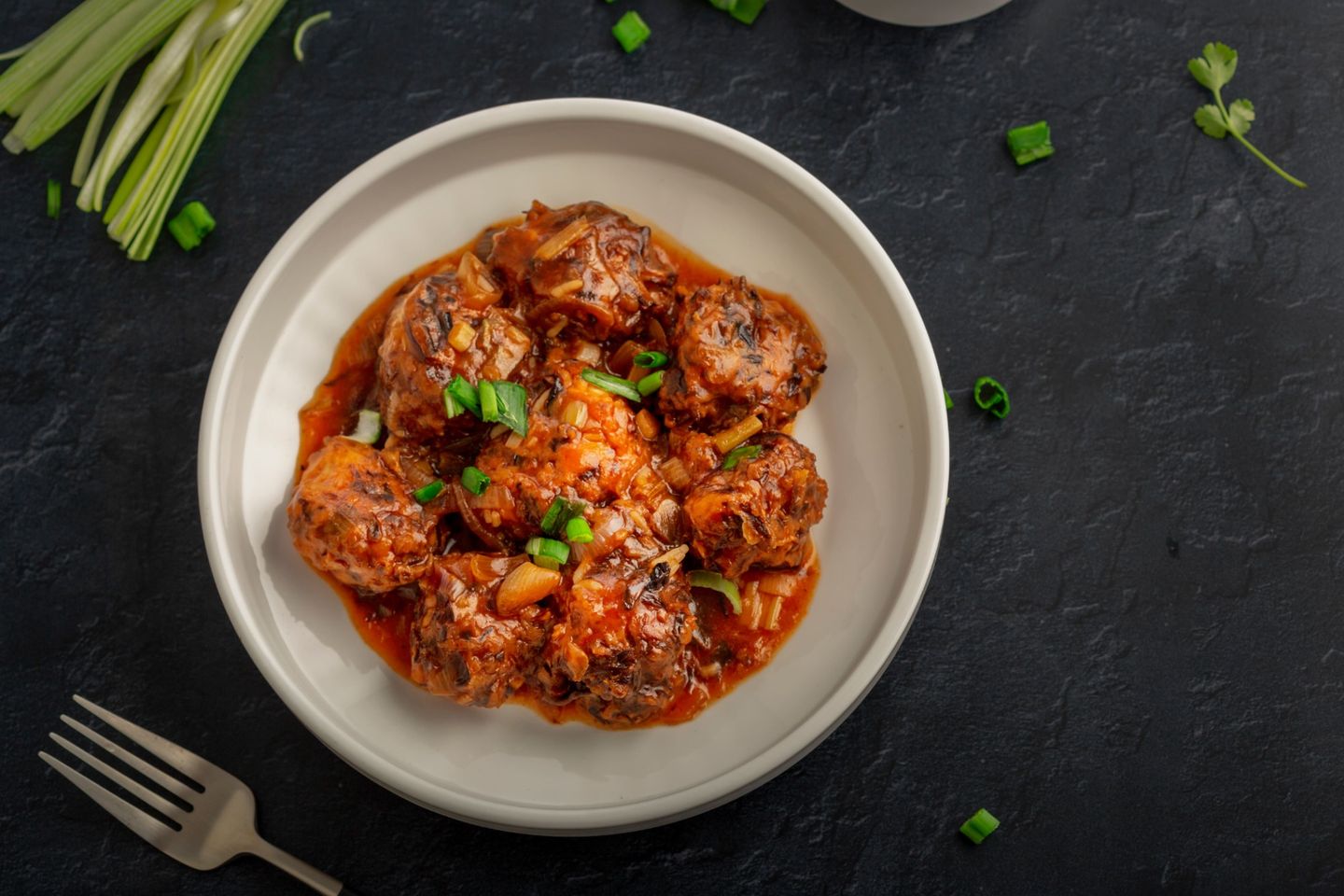 Veg Manchurian Dry