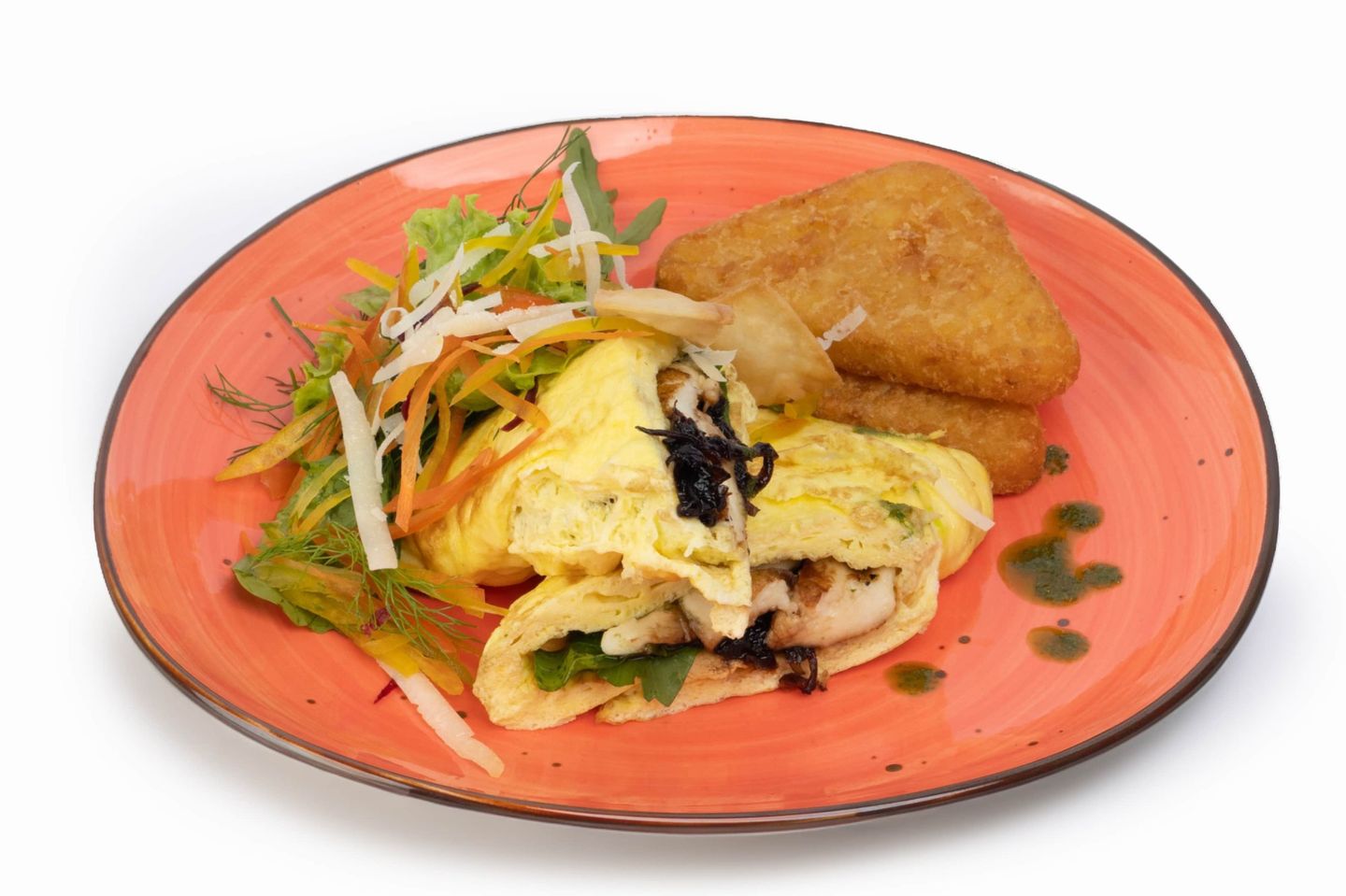 Halloumi Omelette