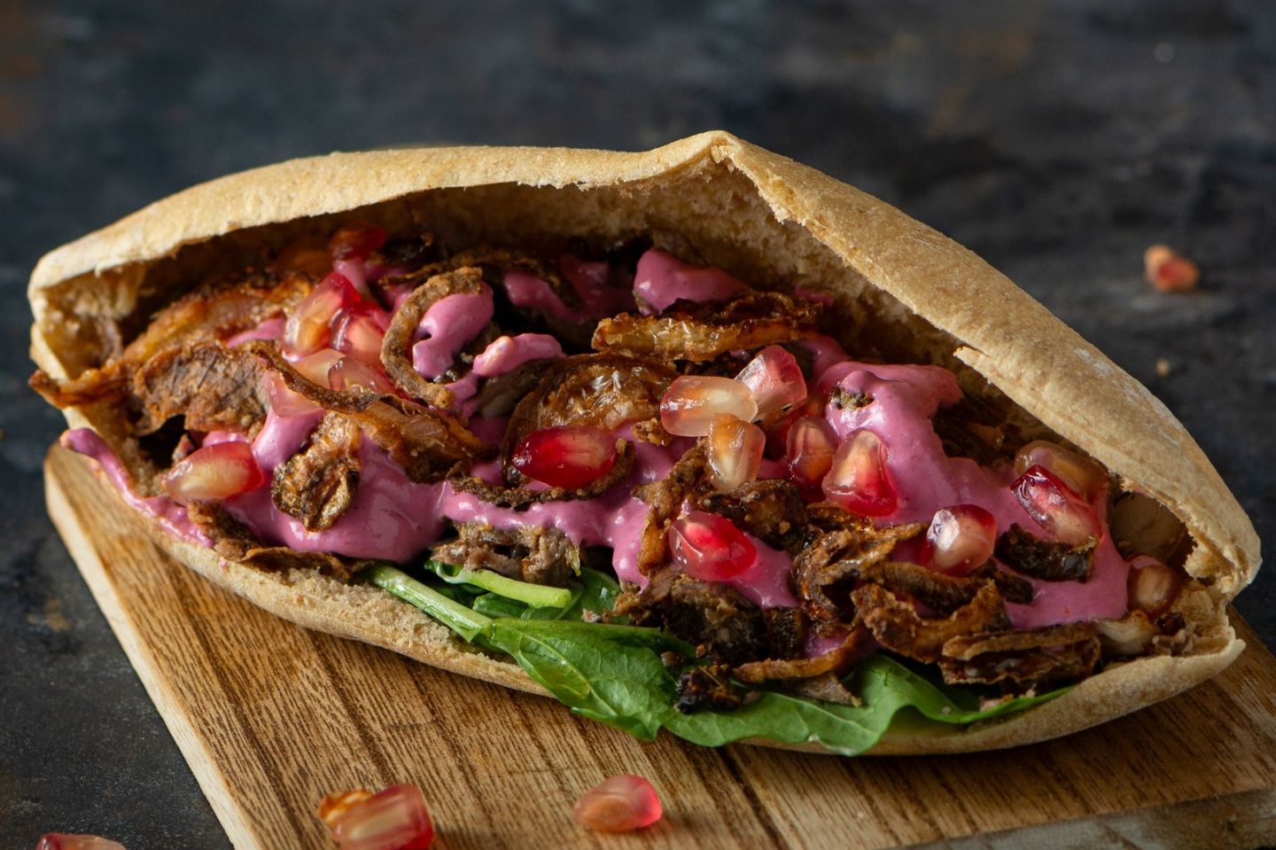 Beet Meat Sandwich