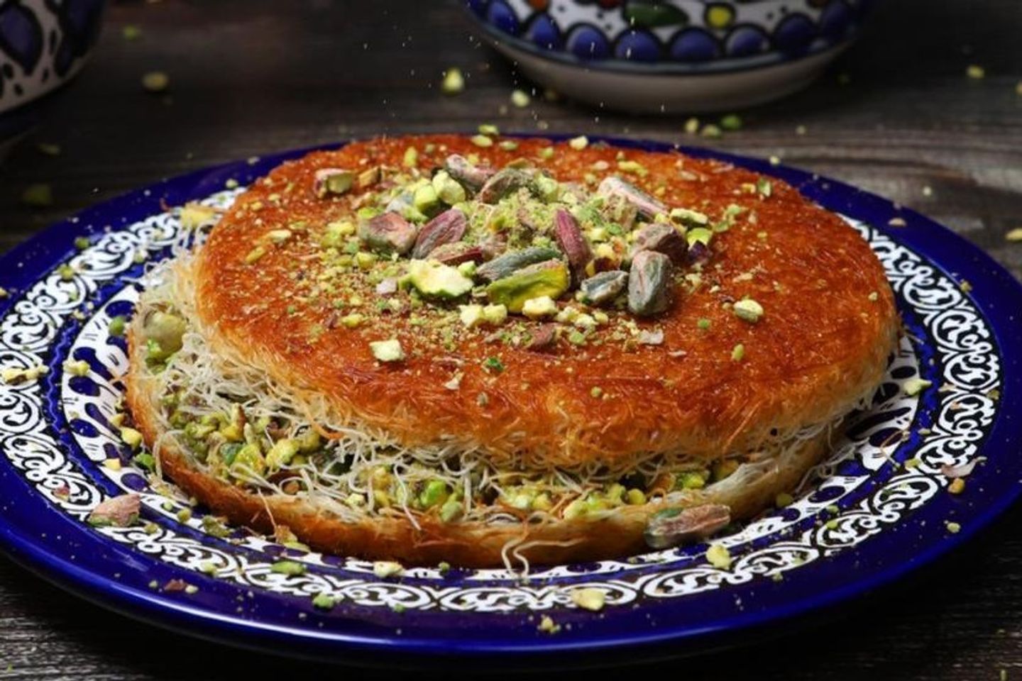 كنافة بالمكسرات