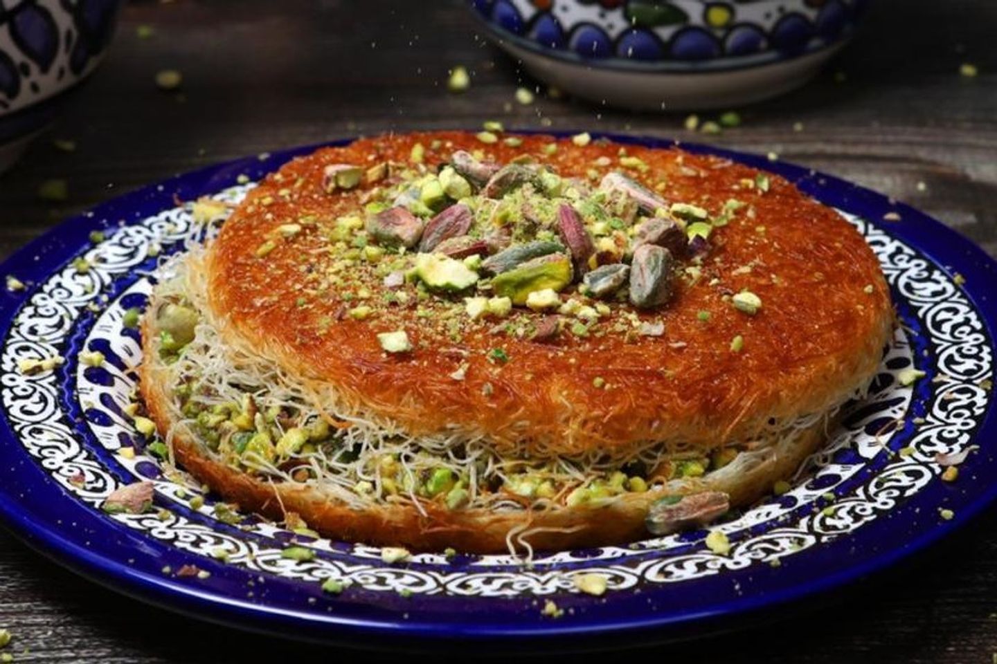 كنافة بالمكسرات