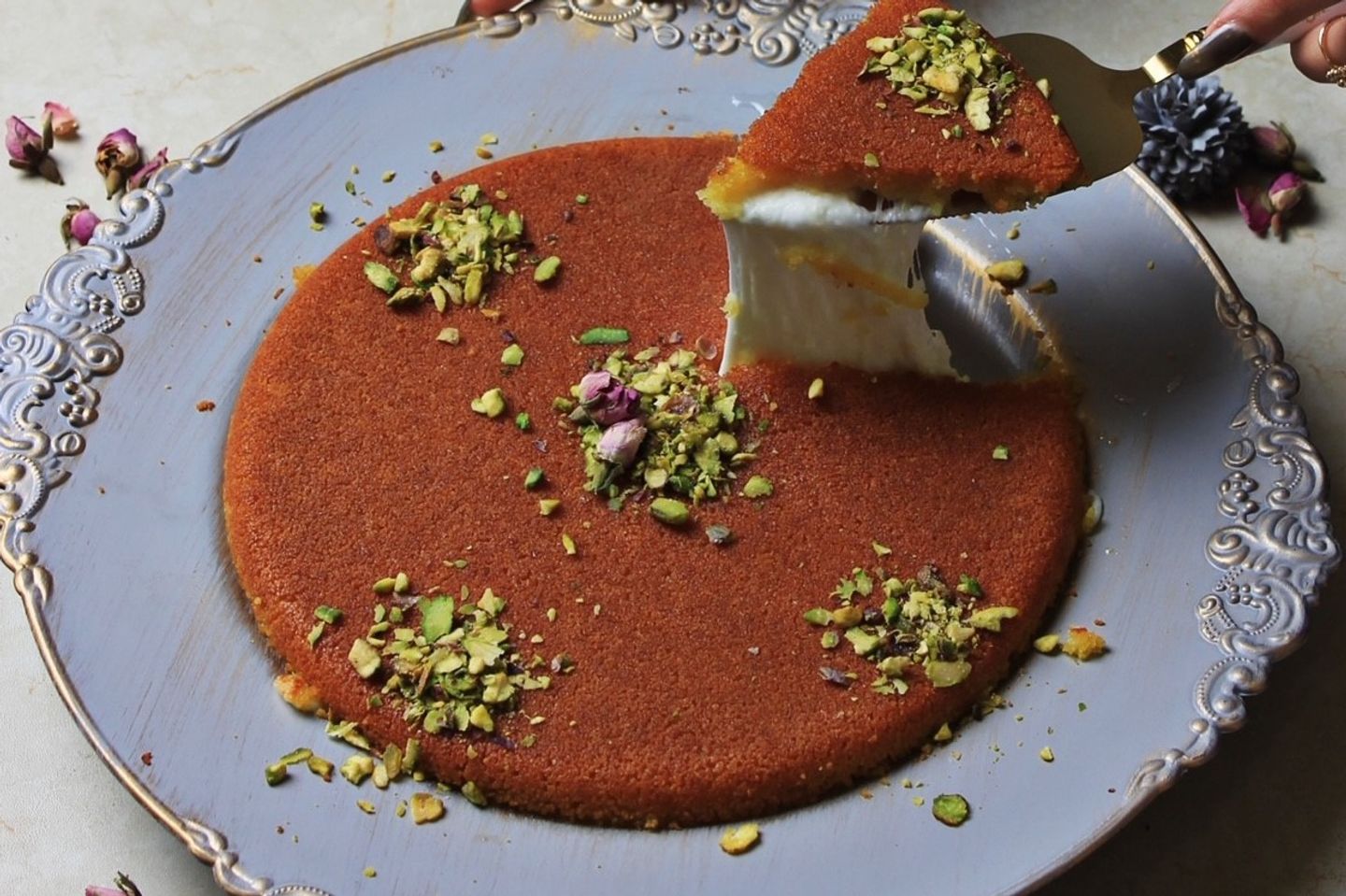 كنافة ناعمة نابلسية بالجبنة