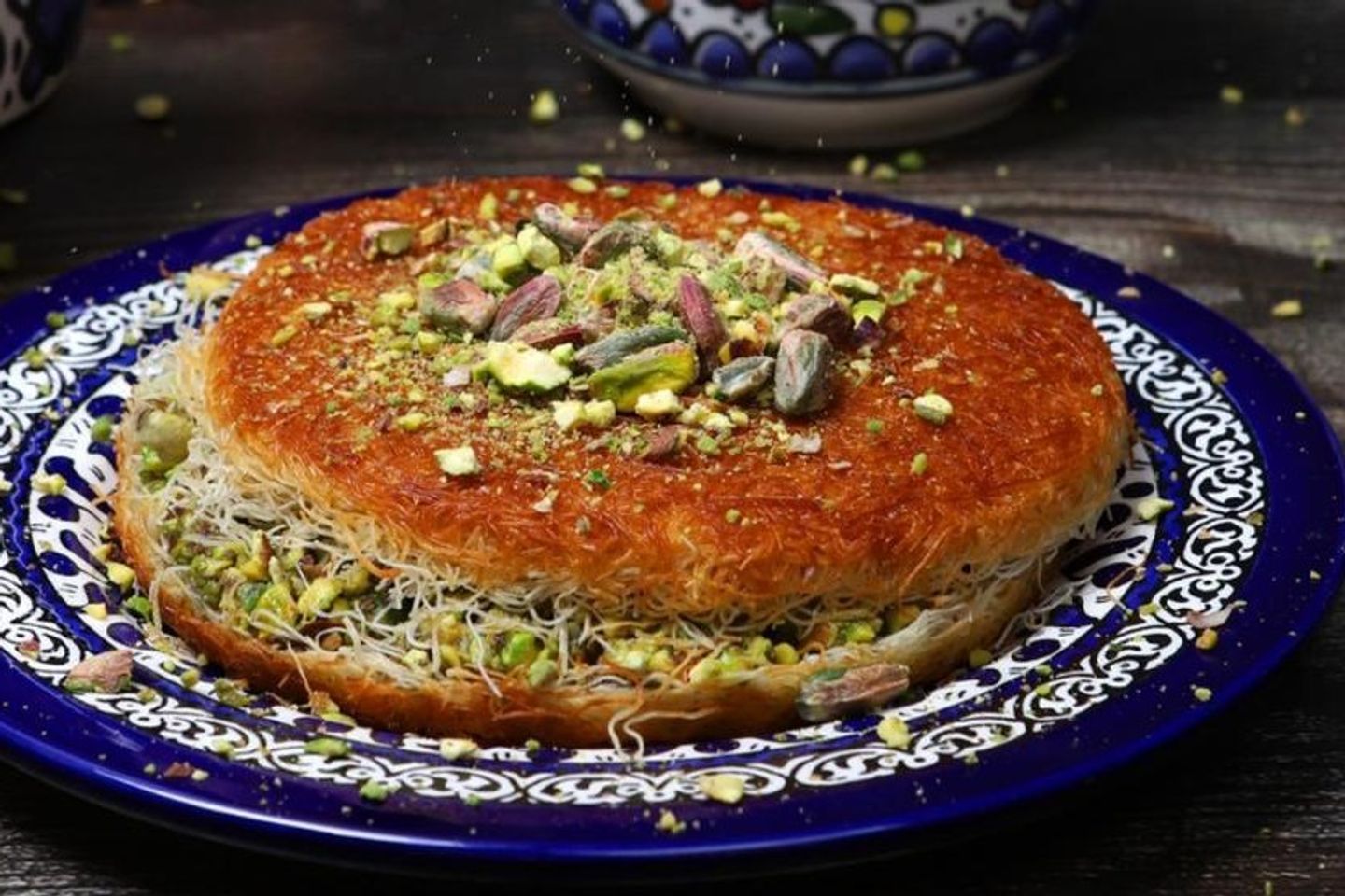 كنافة بالمكسرات