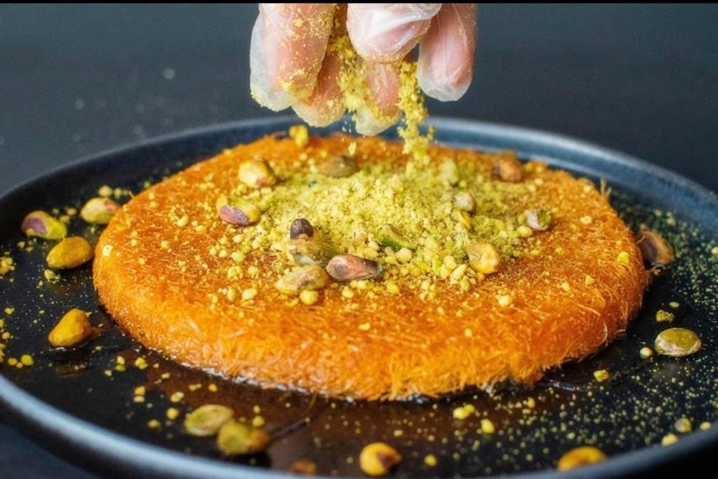 كنافة خشنة بالجبنة
