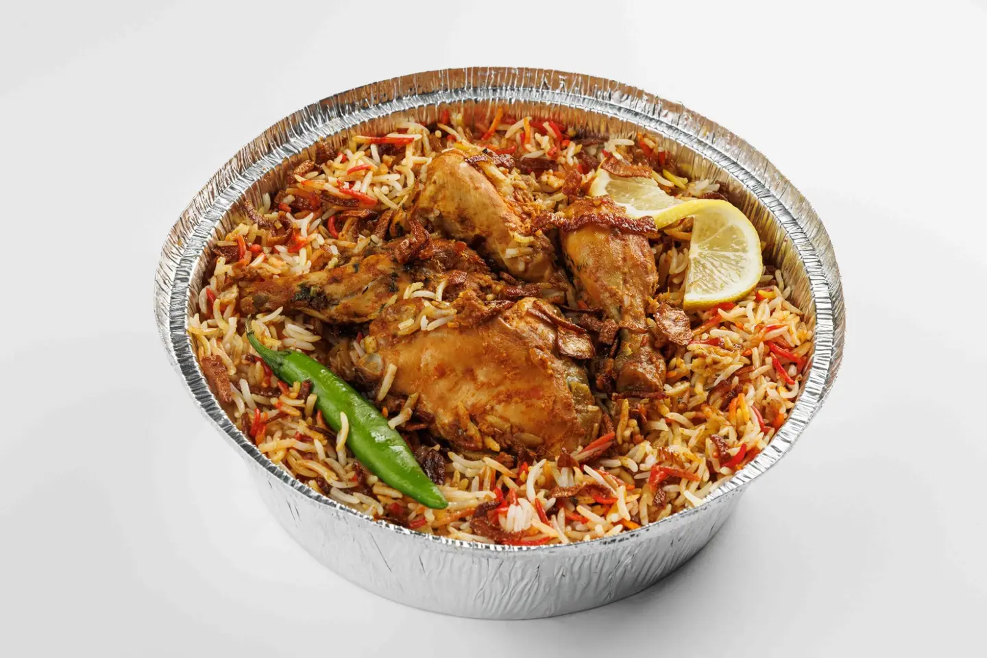 بوكس برياني دجاج - نص حبة -