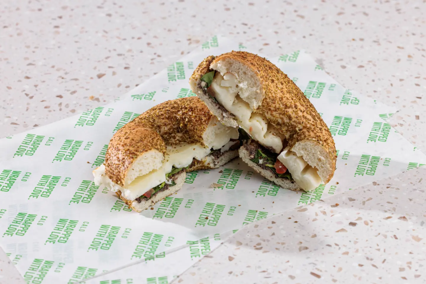 Halloumi Bagel - Hot