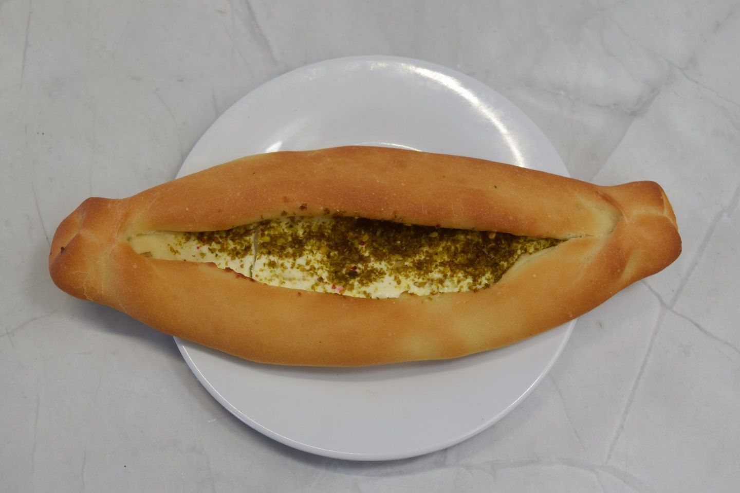 فطيرة لبنة بالزعتر