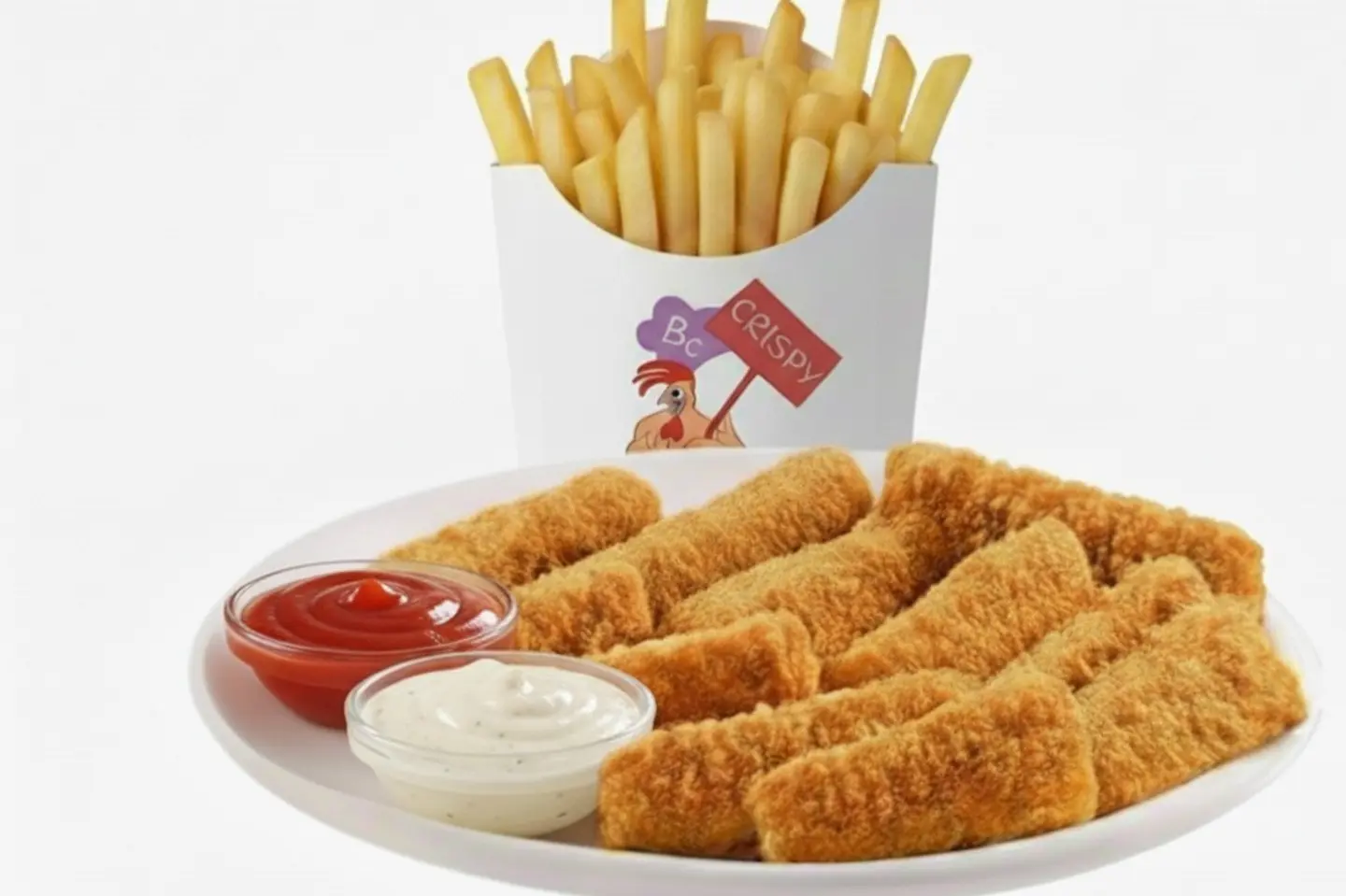 وجبة اصابع دجاج 7 قطع