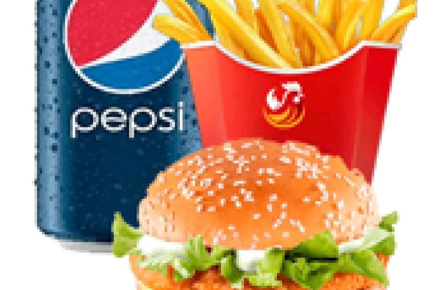 Chicken Burger Meal (50g)