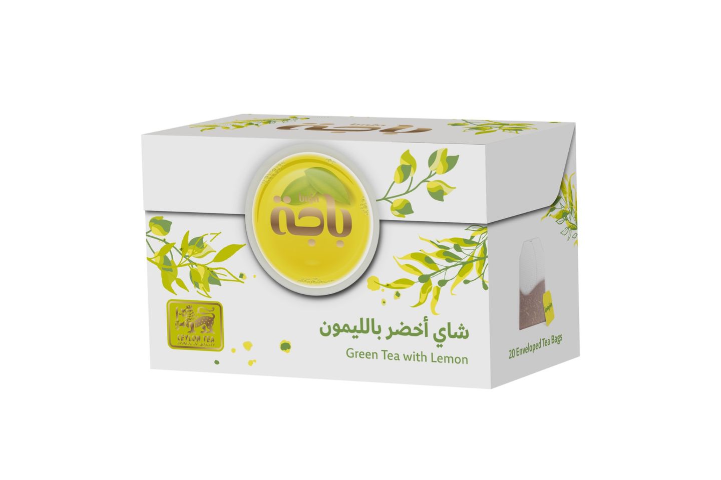 شاي أخضر بالليمون