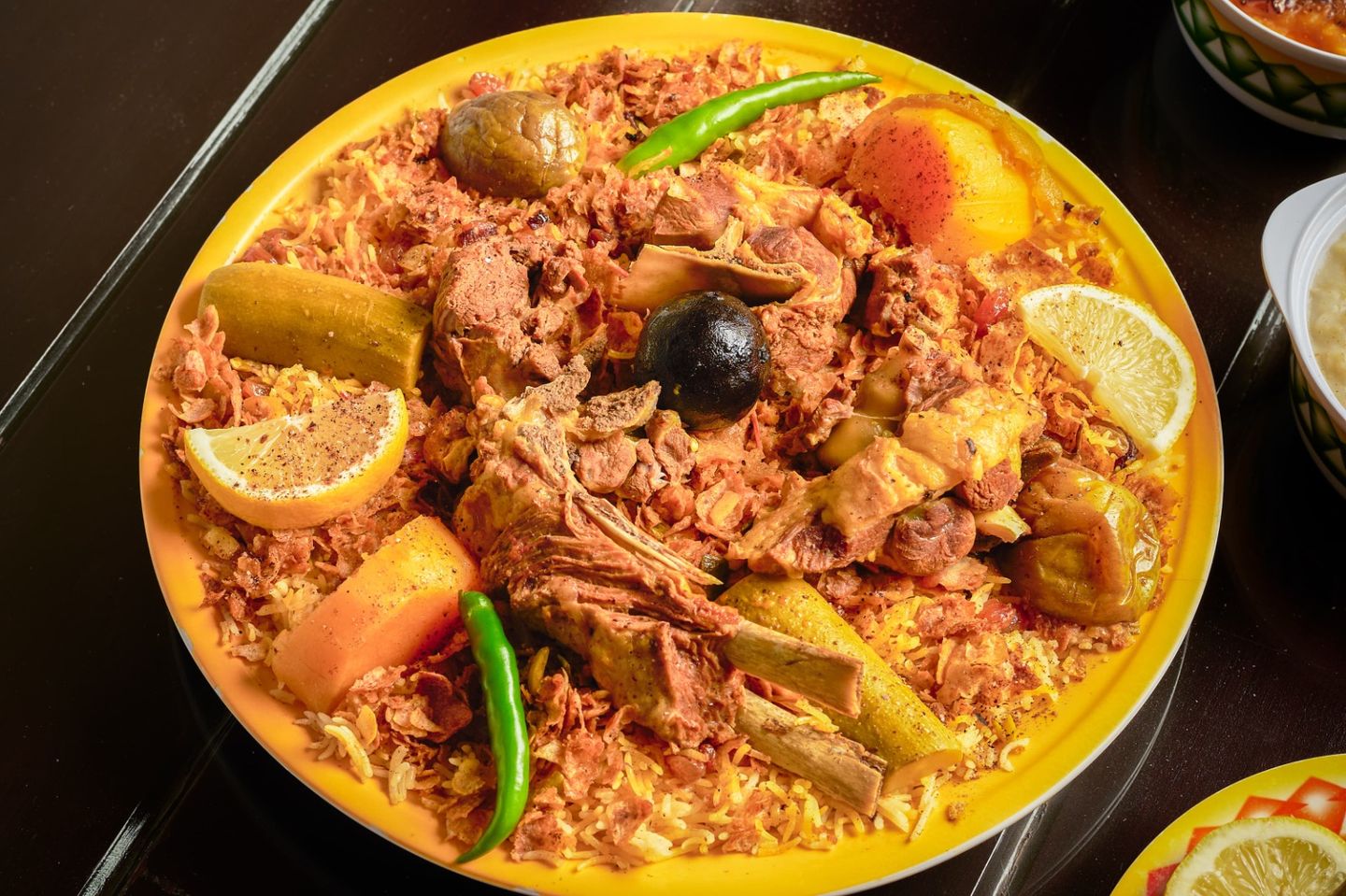 كبسة لبدة لحم