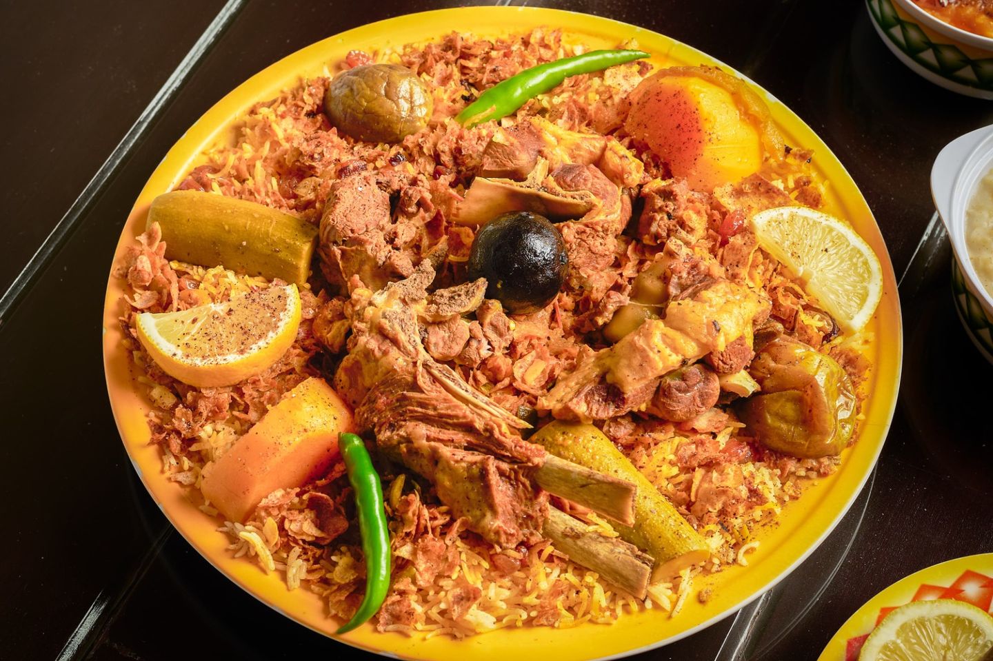 كبسة لبدة لحم