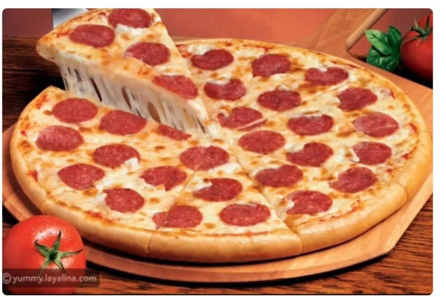 Pepperoni Pizza With Cream Cheese
