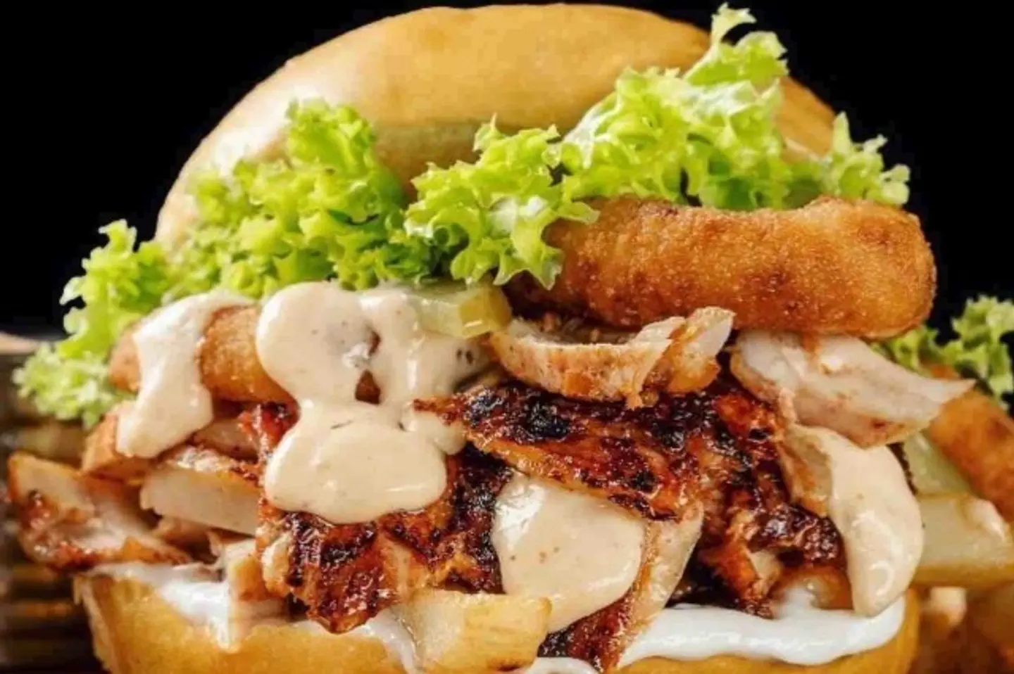 Chicken Shawarma Burger