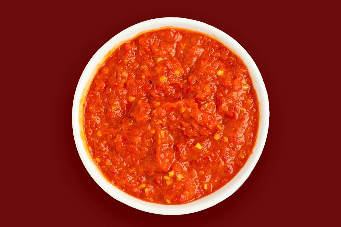 سلطة حار احمر