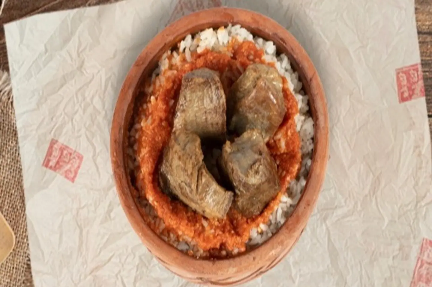 فتة باللحم