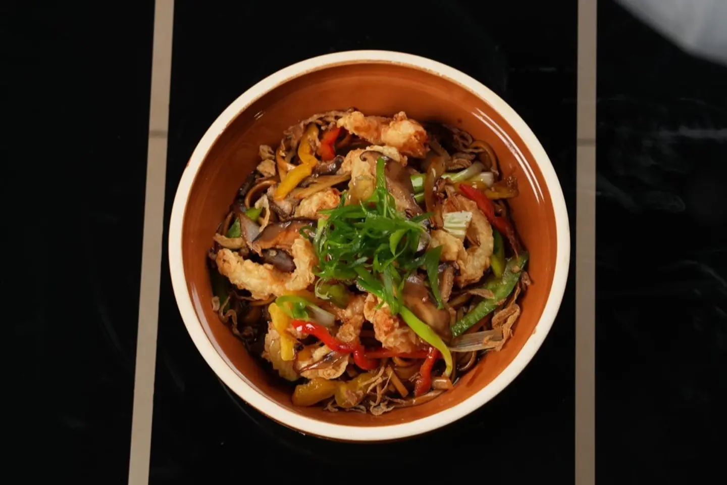 Seafood Chow Mein