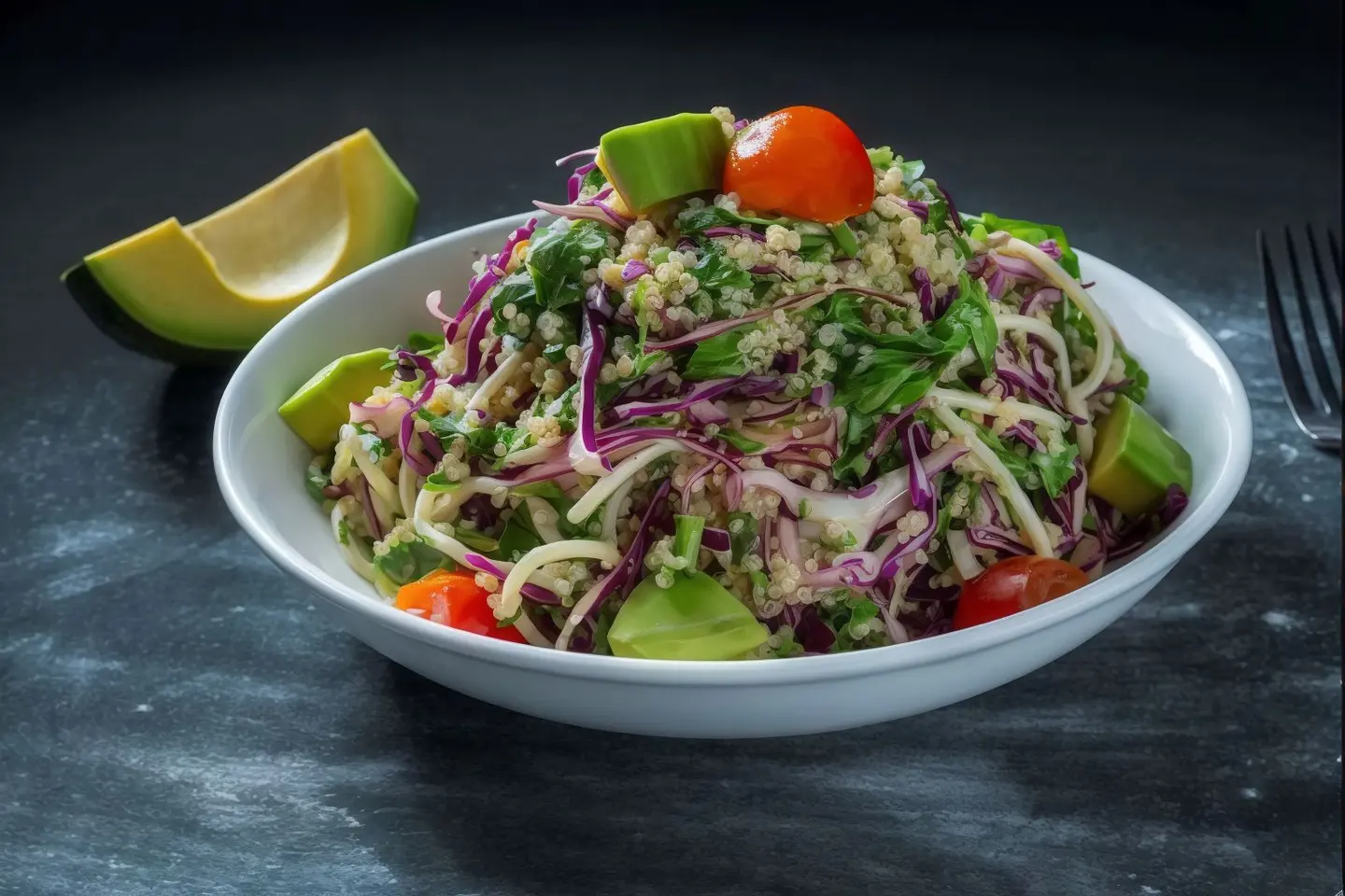 Noodles Quinoa Salad