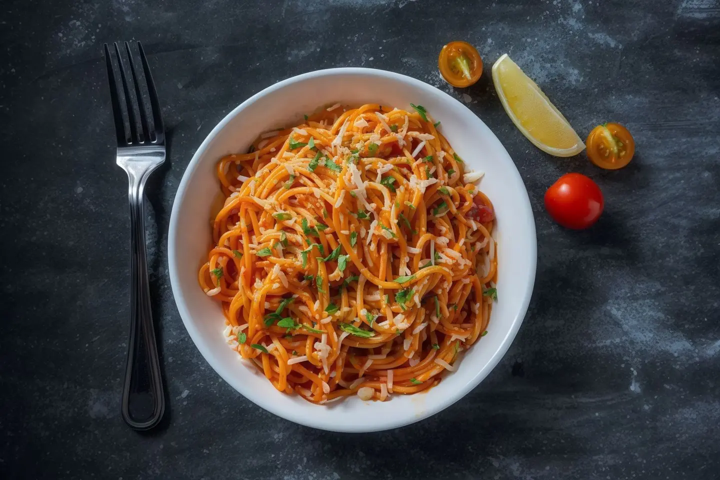 Spaghetti With Tomato Sauce