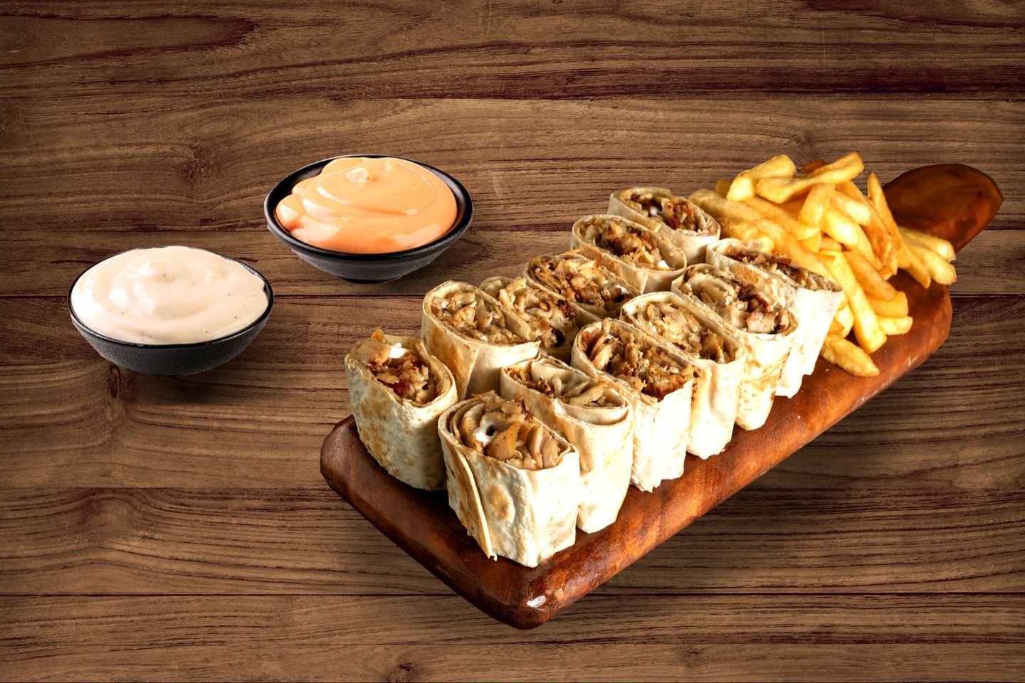 Double Arabic Shawarma 12 Pieces