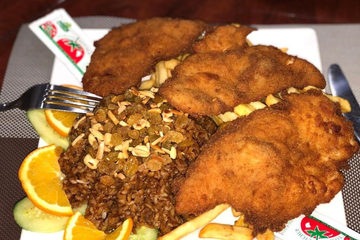 Chicken Pane Meal