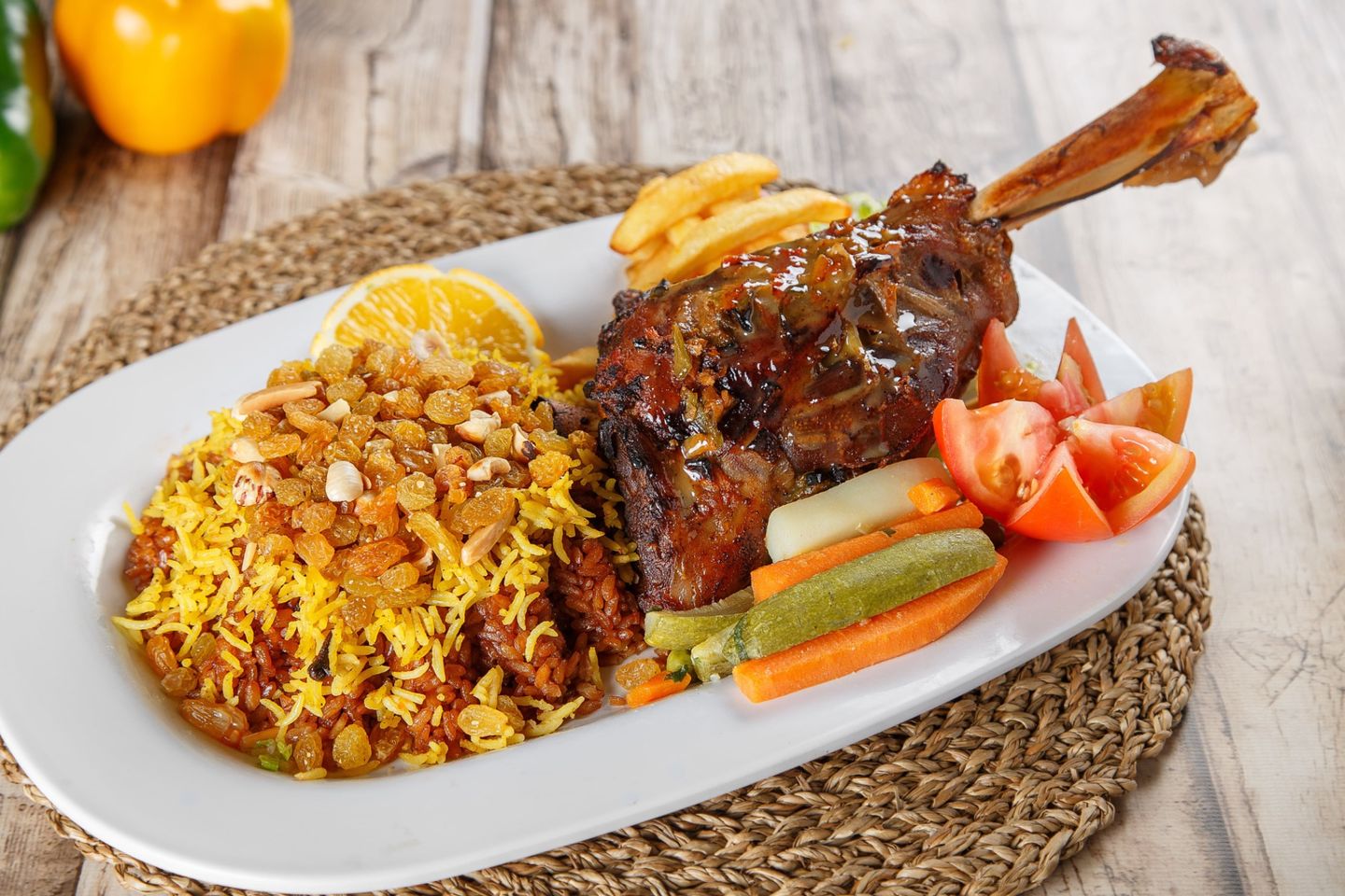 Lamb Shanks With Fattah
