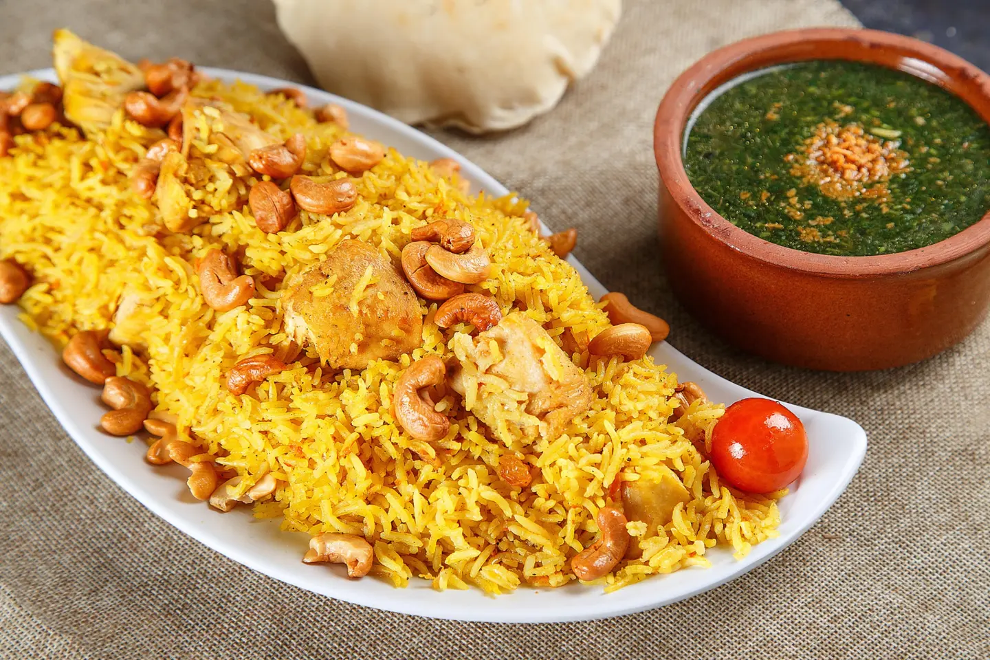 Basmati Rice With Pieces Of Chicken