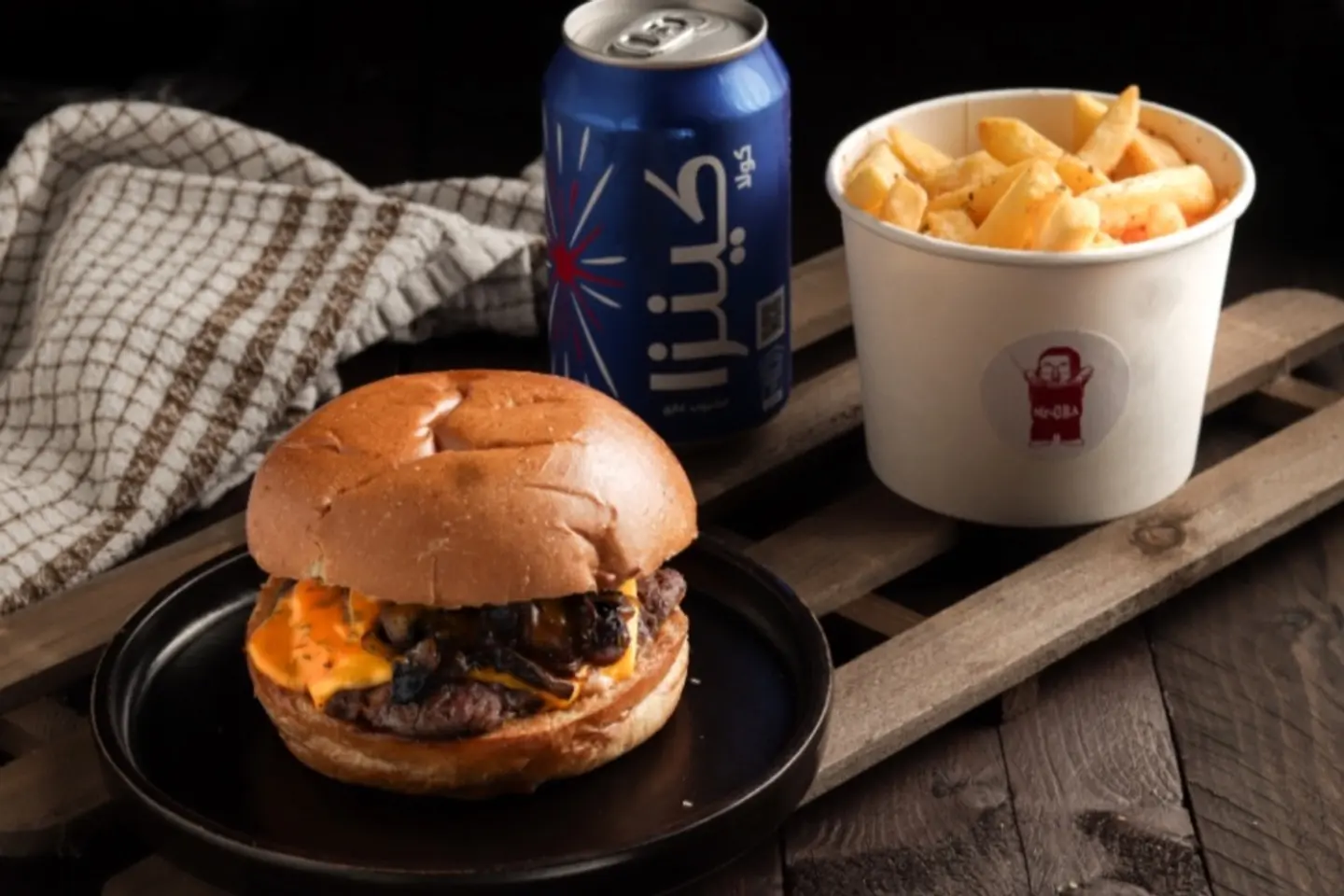 Truffle Burger Meal
