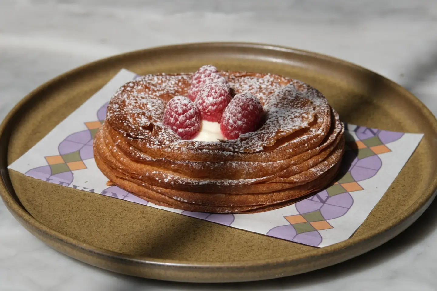 Sourdough Raspberry Danish