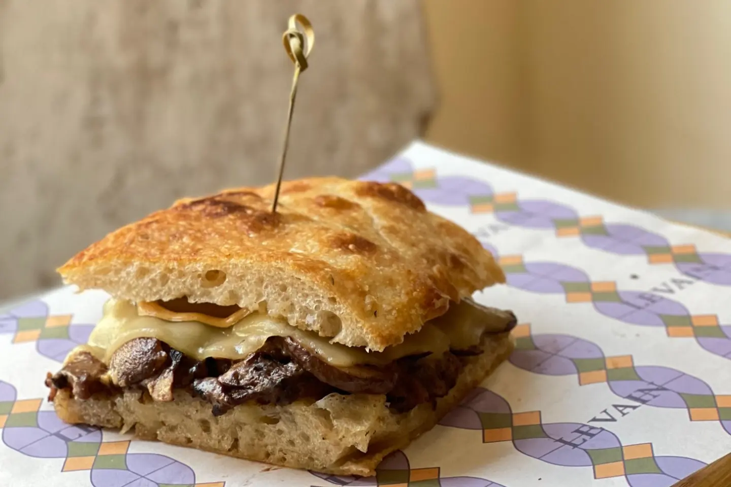 Mushroom And Truffle Sandwich