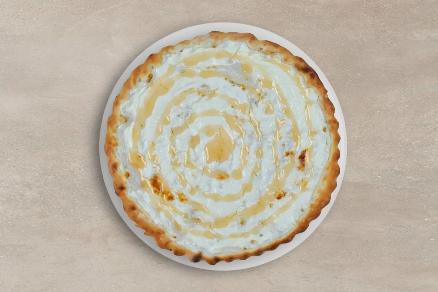 Labneh With Honey Pie