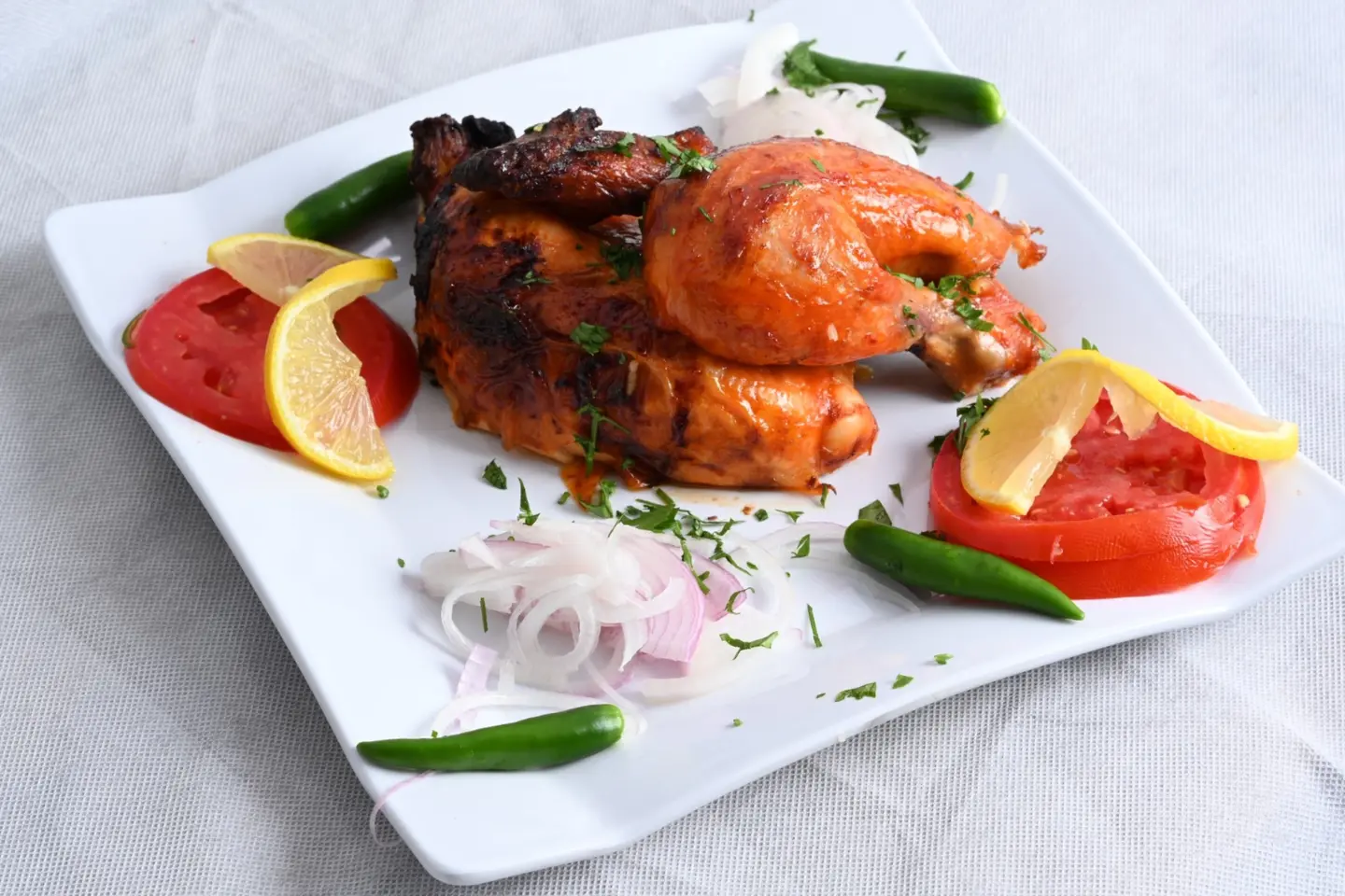 Half Grilled Plain Chicken