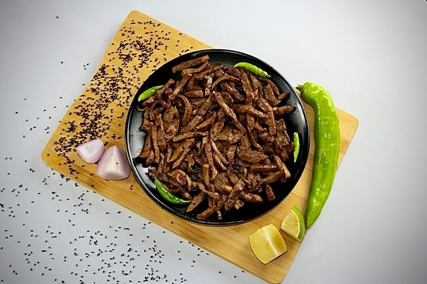 طبق كبدة