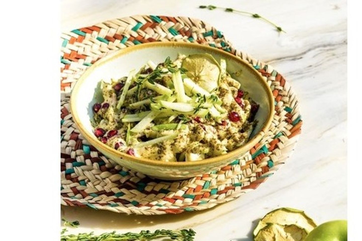 Zataar Apple Salad