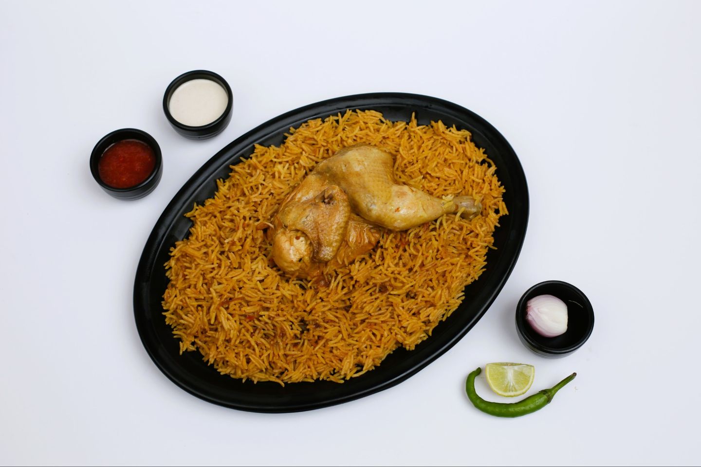 نصف دجاج مضغوط