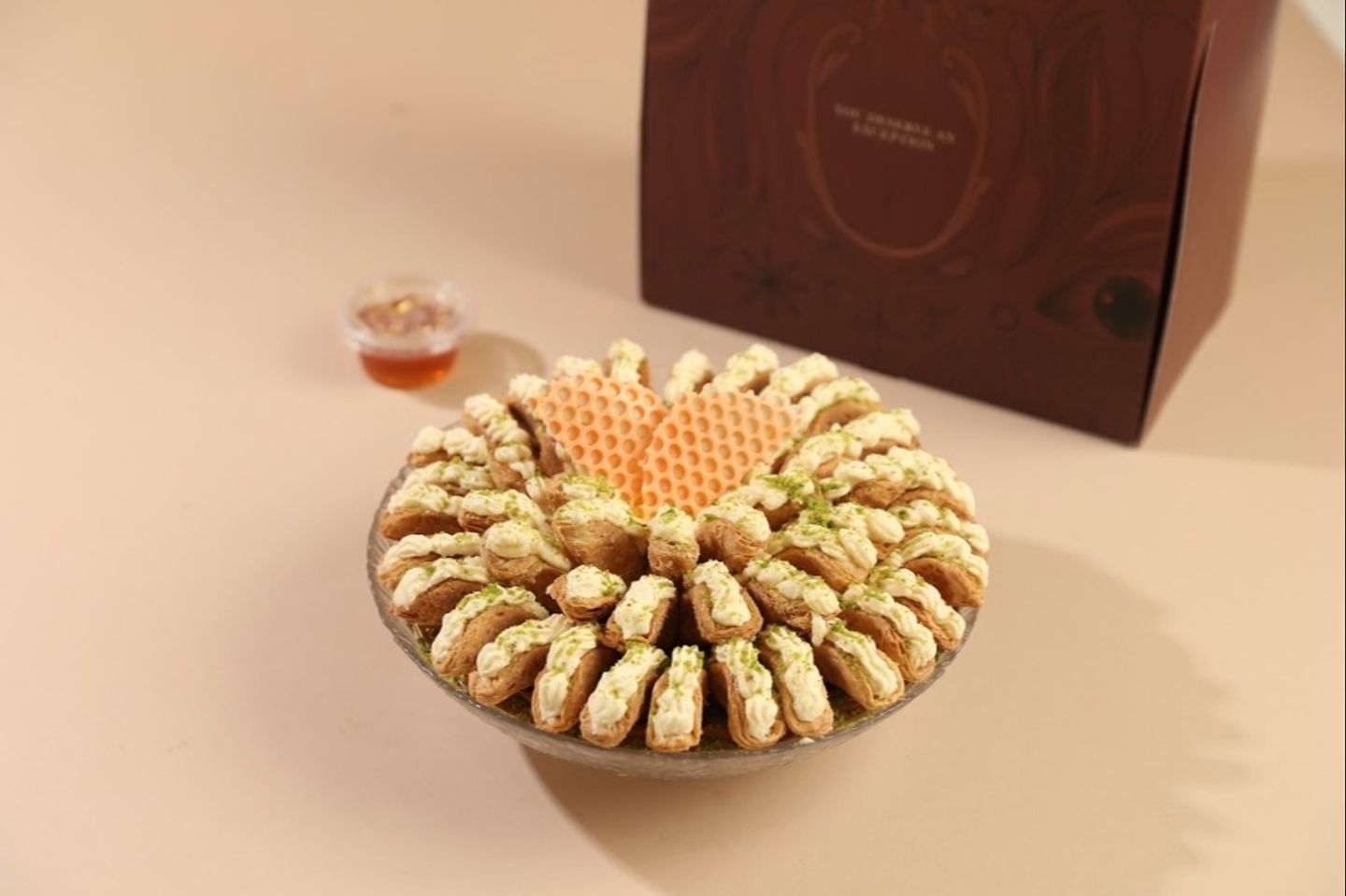 Taco Millefeuille With Cream