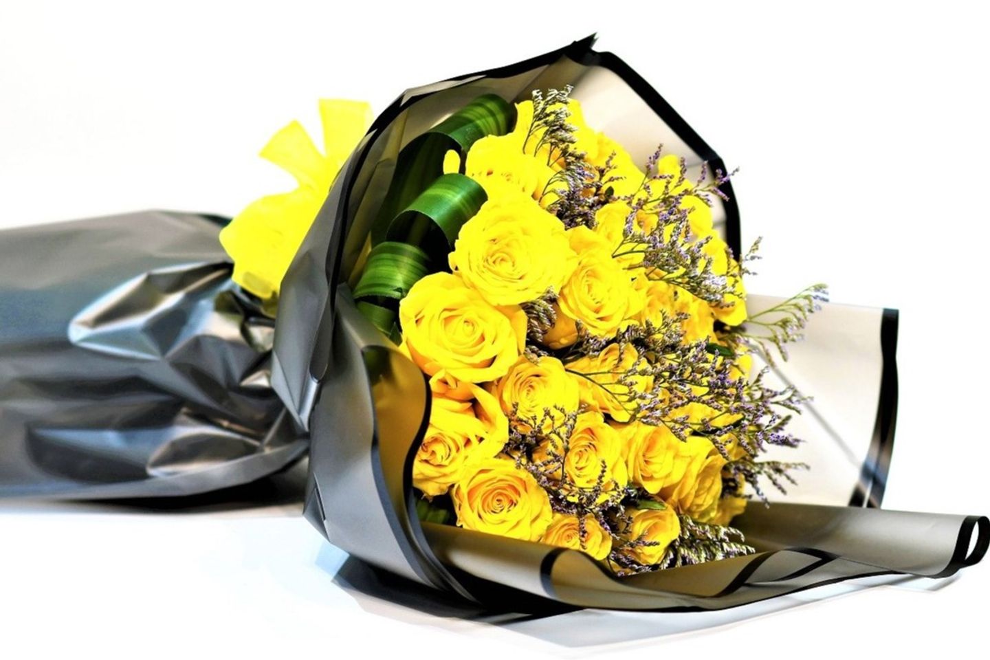 Yellow Natural Flower Bouquet