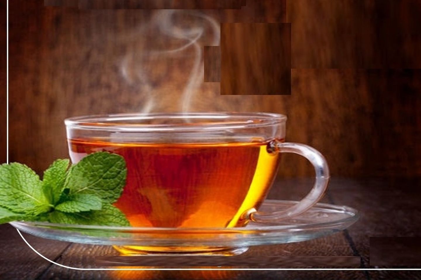 مشروب النعناع الساخن