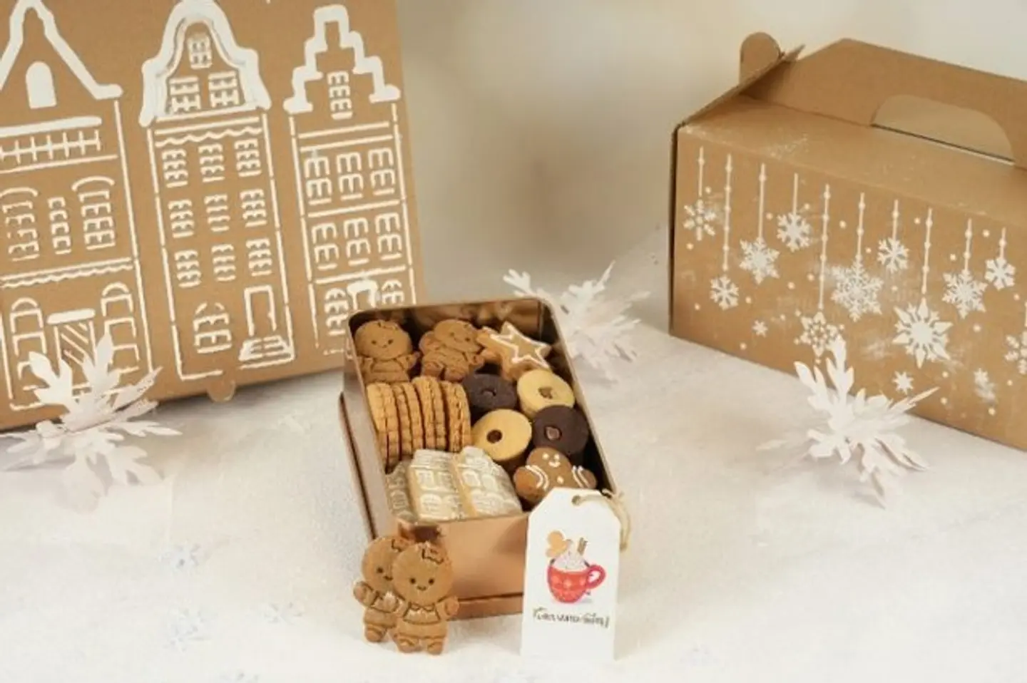 علبة كوكيز الشتاء